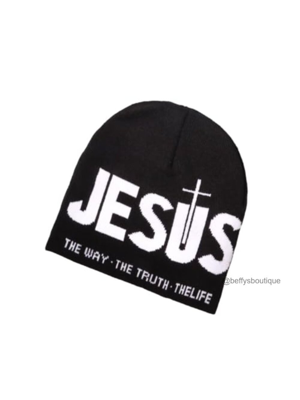 Acrylic Knit Graphic Beanie Warm Winter Skull Cap Y2K Retro Unisex